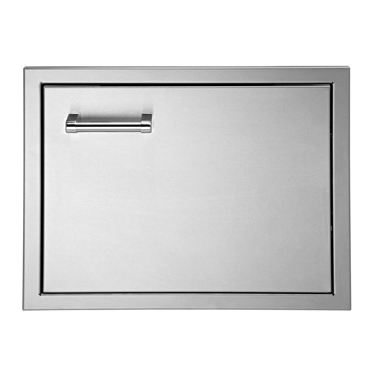 Delta Heat 22-Inch Right Hinged Stainless Steel Single Access Door - Horizontal - DHAD22R-C thumbnail