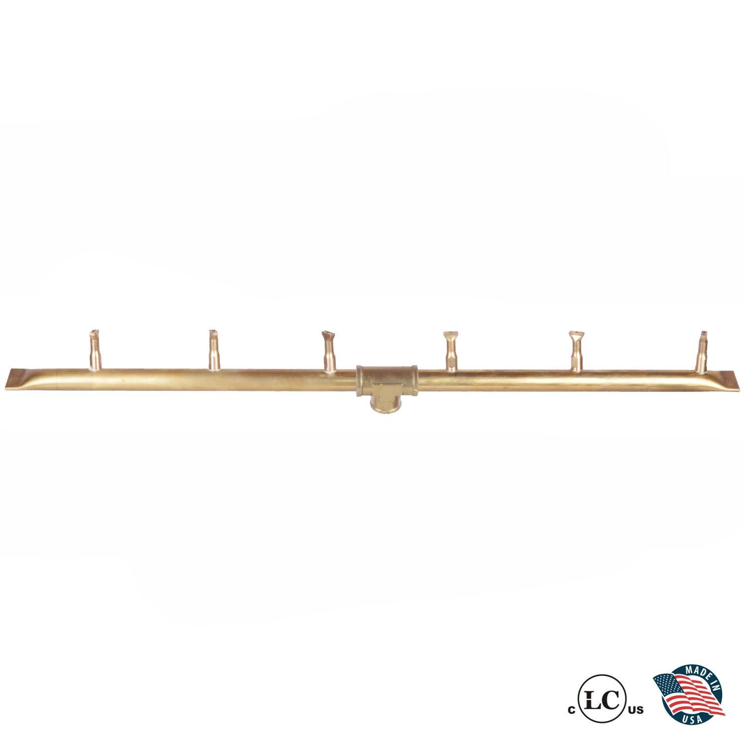 The Outdoor Plus 18-Inch Brass Linear T Bullet Burner - Certified Match Light