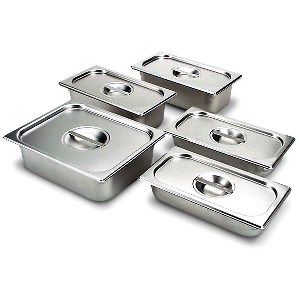 Viking 5Piece Pan And Lid Set For Warming Drawers Stainless Steel