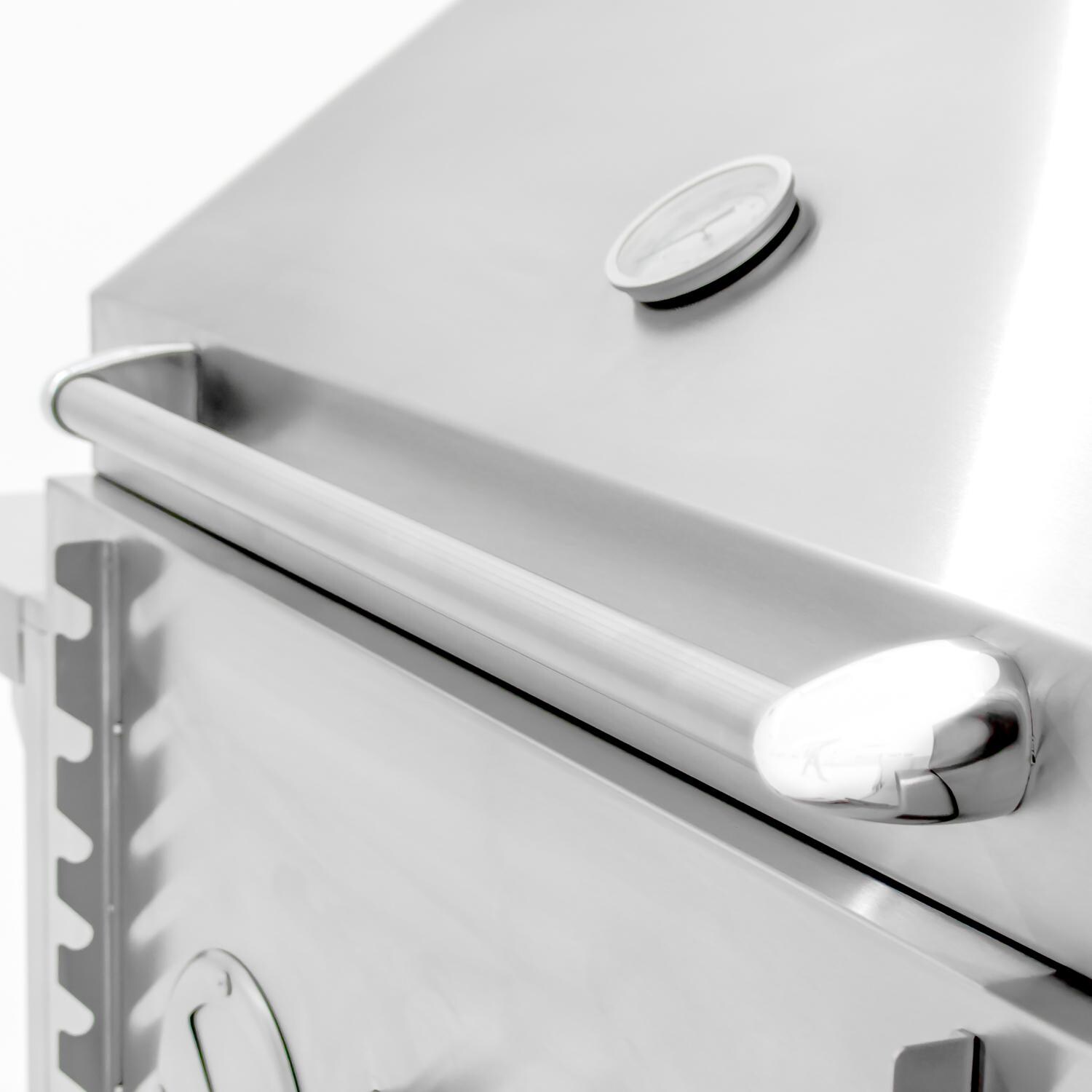 Cajun Grill Preaux 36-Inch Built-In Charcoal Grill - Grill Hood Handle thumbnail