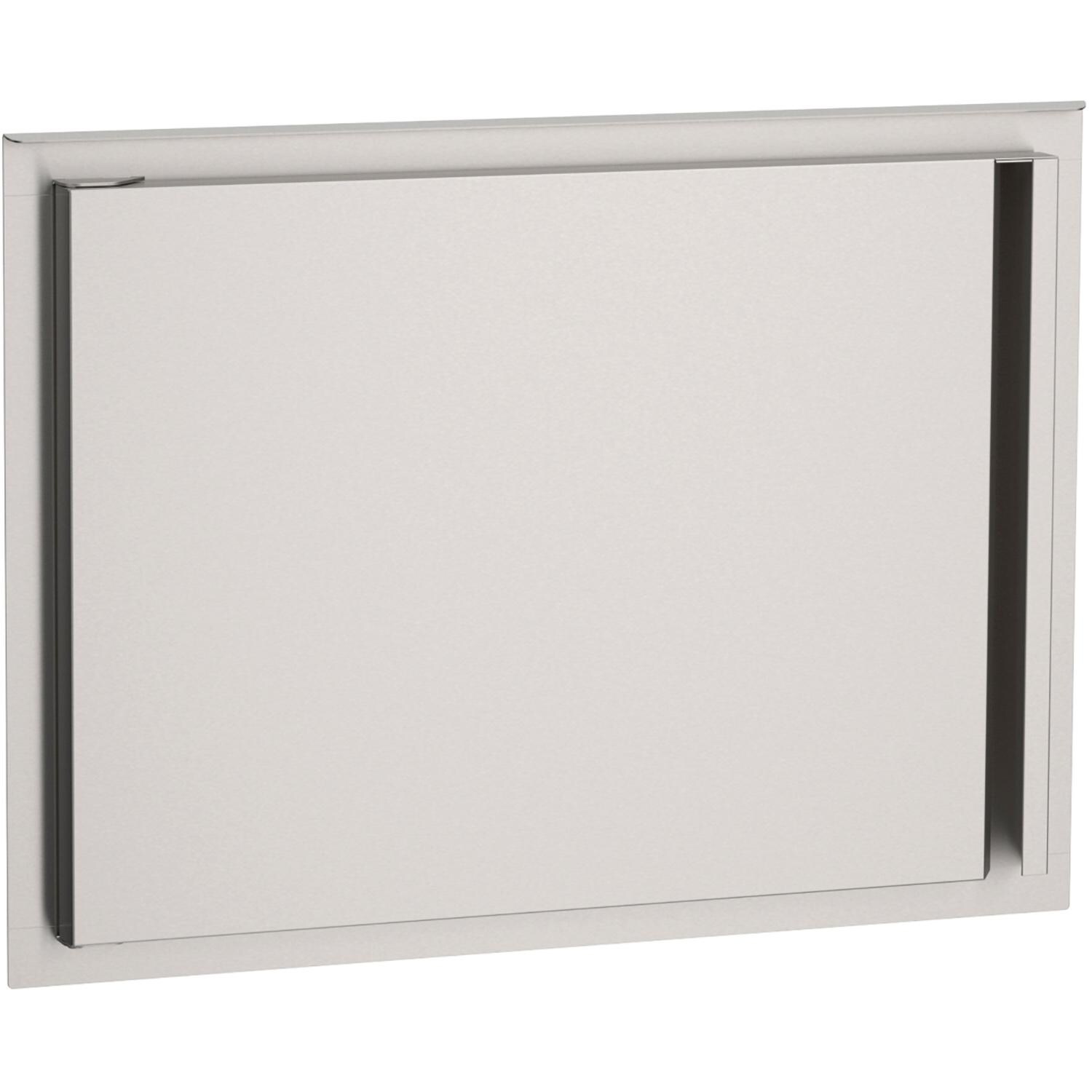 American Outdoor Grill AOG24AL 17-in x 24-in Horizontal Single Access Door - Left Hinge - Door - White Background thumbnail