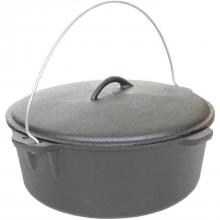 Cajun Classic 20-Quart Unseasoned Cast Iron Dutch Oven - GL10491 image