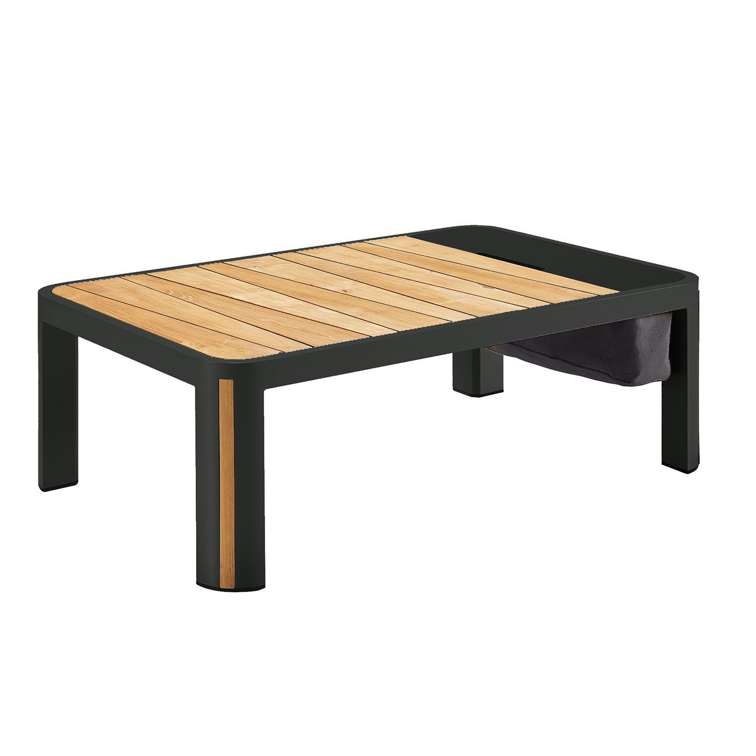 HIGOLD 203181/016 GENEVA Outdoor Storage Coffee Table - Nero thumbnail