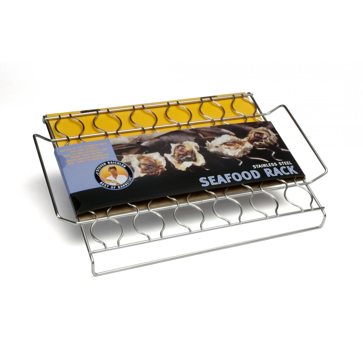 Steven Raichlen Stainless Steel Seafood Rack Package thumbnail