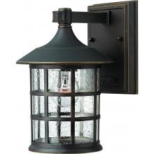Hinkley Lighting Freeport One Light 9-Inch LED Outdoor Wall Light - Oil Rubbed Bronze - 1800OZ-LED