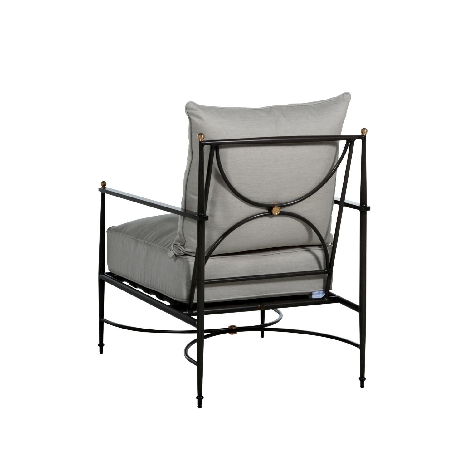 Summer Classics 366531+C605P6101W6101 Roma Aluminum Lounge - 3/4 Rear View thumbnail