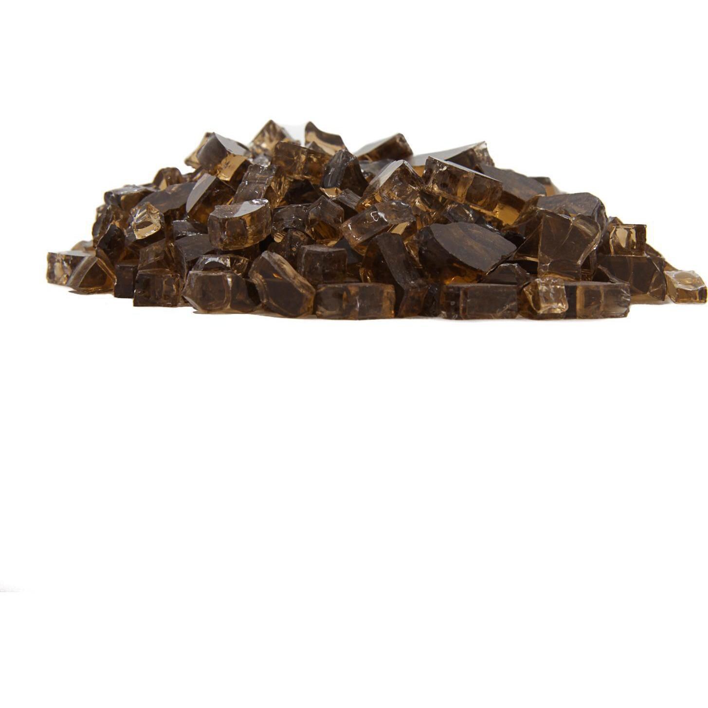 Lakeview Outdoor Designs 1/4Inch Roman Copper Fire Glass 80 Pounds