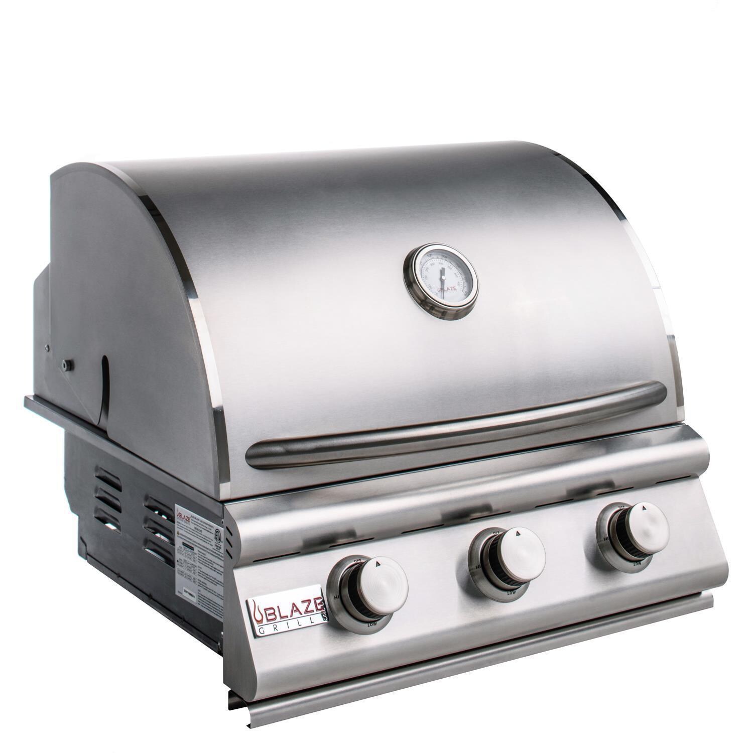 Blaze BLZ-3LBM-NG 25-Inch Natural Gas Grill - White Background thumbnail