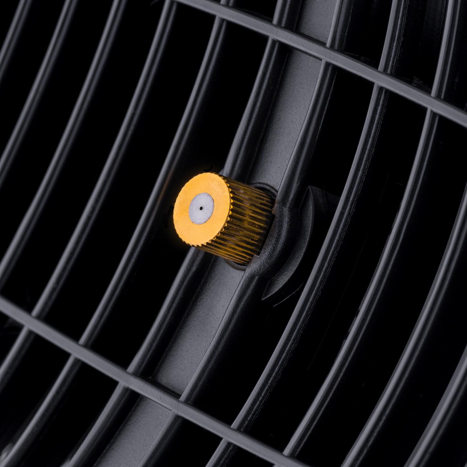 NewAir FMF2K5BK00 18-in Misting & Oscillating Pedestal Fan for Indoor & Outdoor w/ Adjustable Height & Head Tilt - 1600 CFM - Misting Nozzle - Detail thumbnail