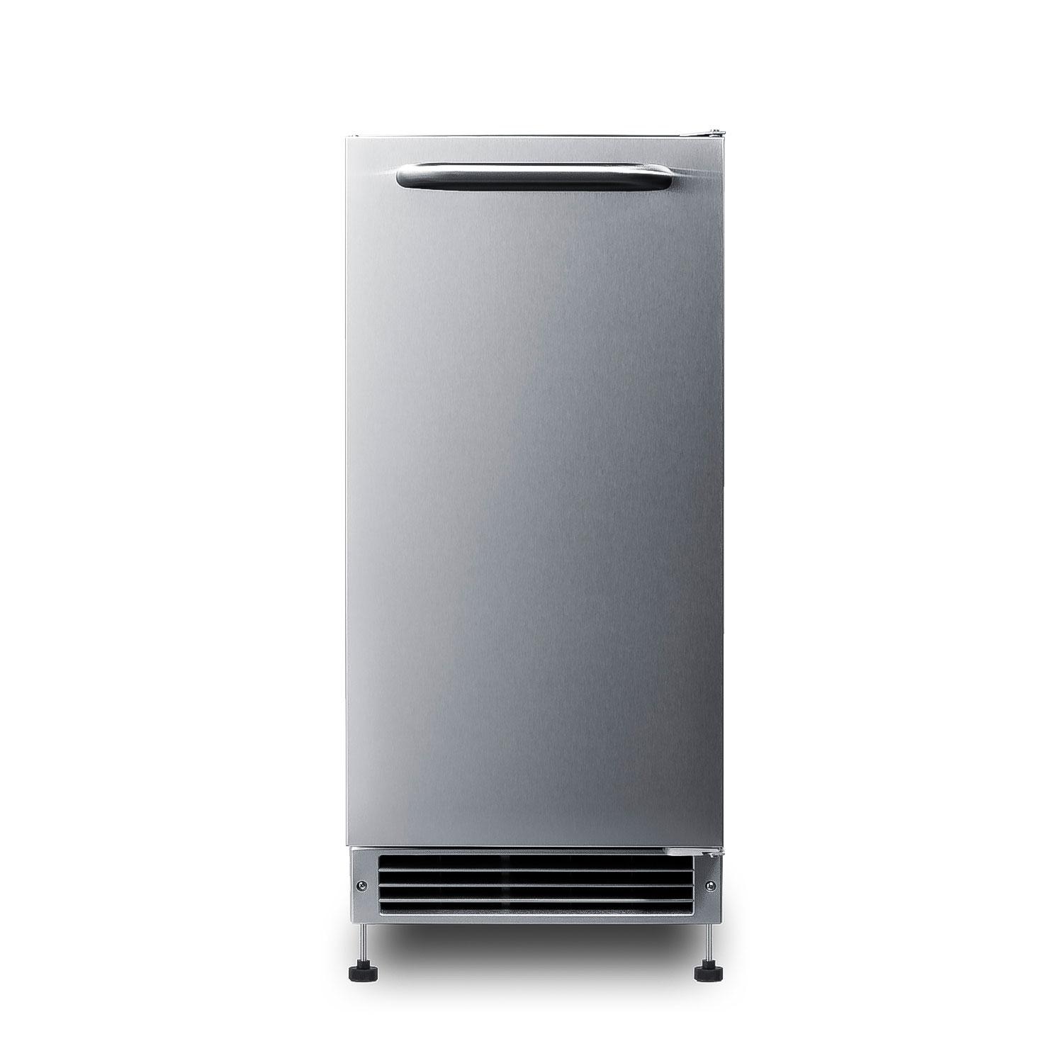 Summit 15 Inch Outdoor Drain-Free Icemaker - BIM271OS : BBQGuys