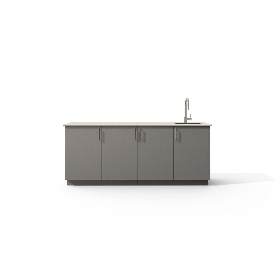 Urban Bonfire B-Perseid-Danae-Clay Perseid Outdoor Kitchen w/ Danae Countertops & Clay Finish thumbnail