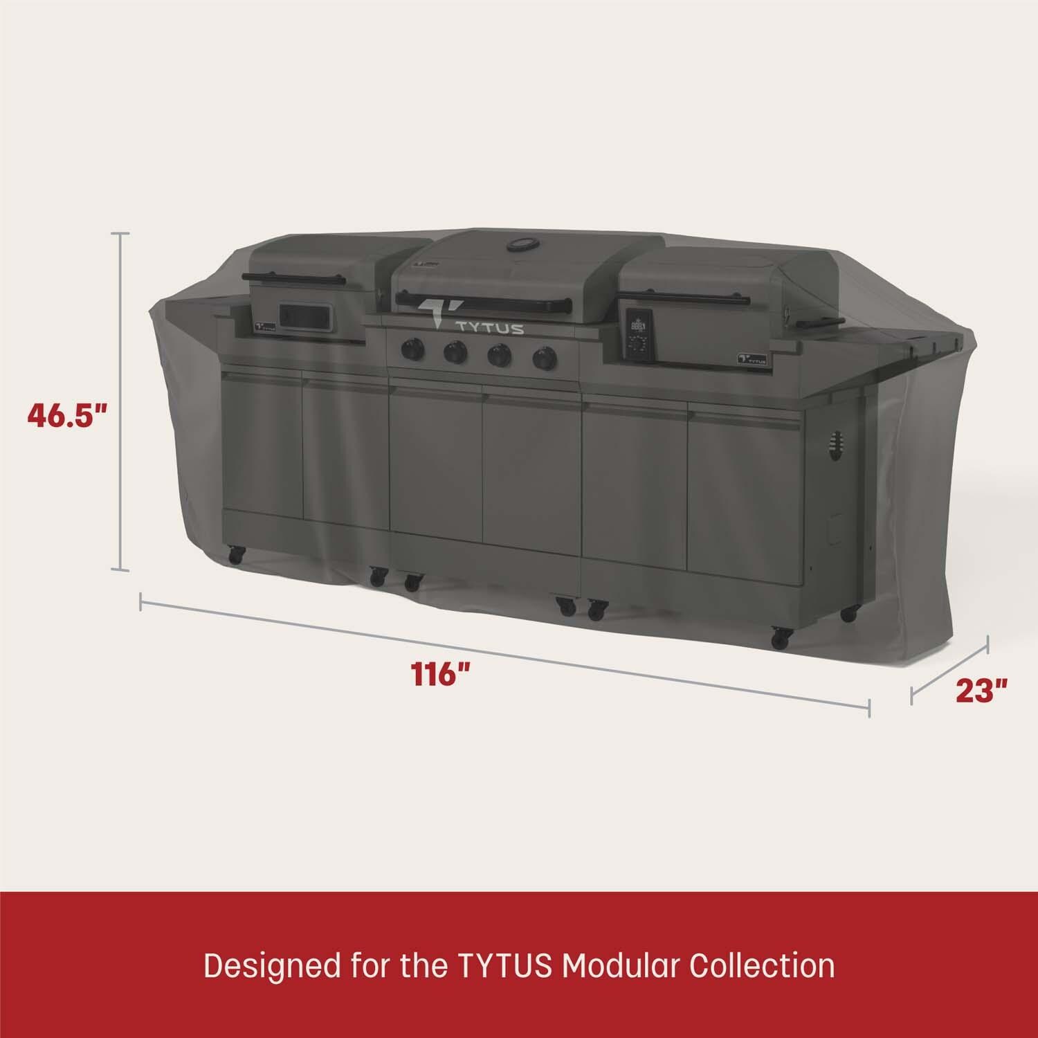 TYTUS TYT-ACC-116 Modular Grill Cover - Dimensional thumbnail