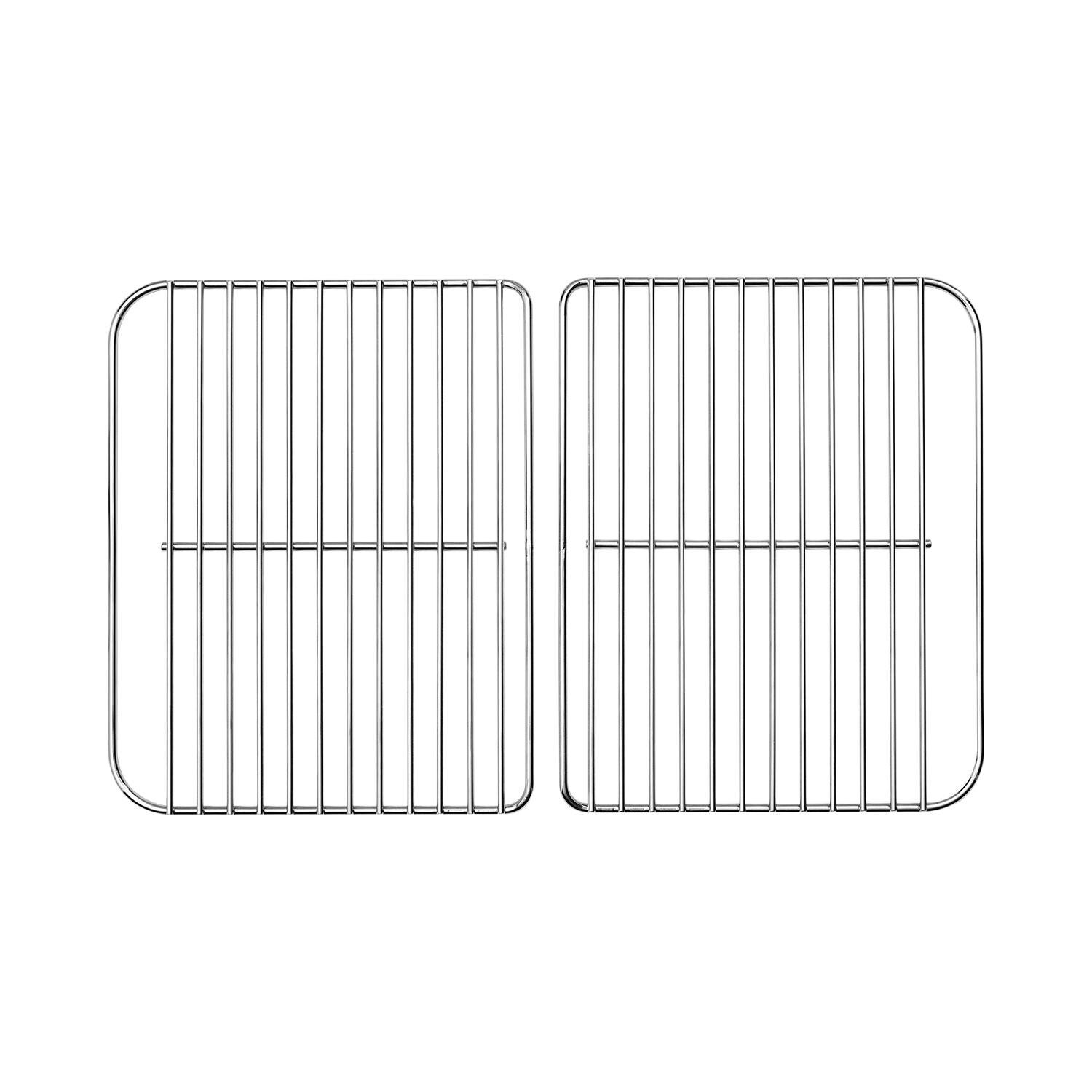 Weber 3400656 Go-Anywhere 2 Pc Cooking Grate for Charcoal Grill - Upright Position - White Background thumbnail