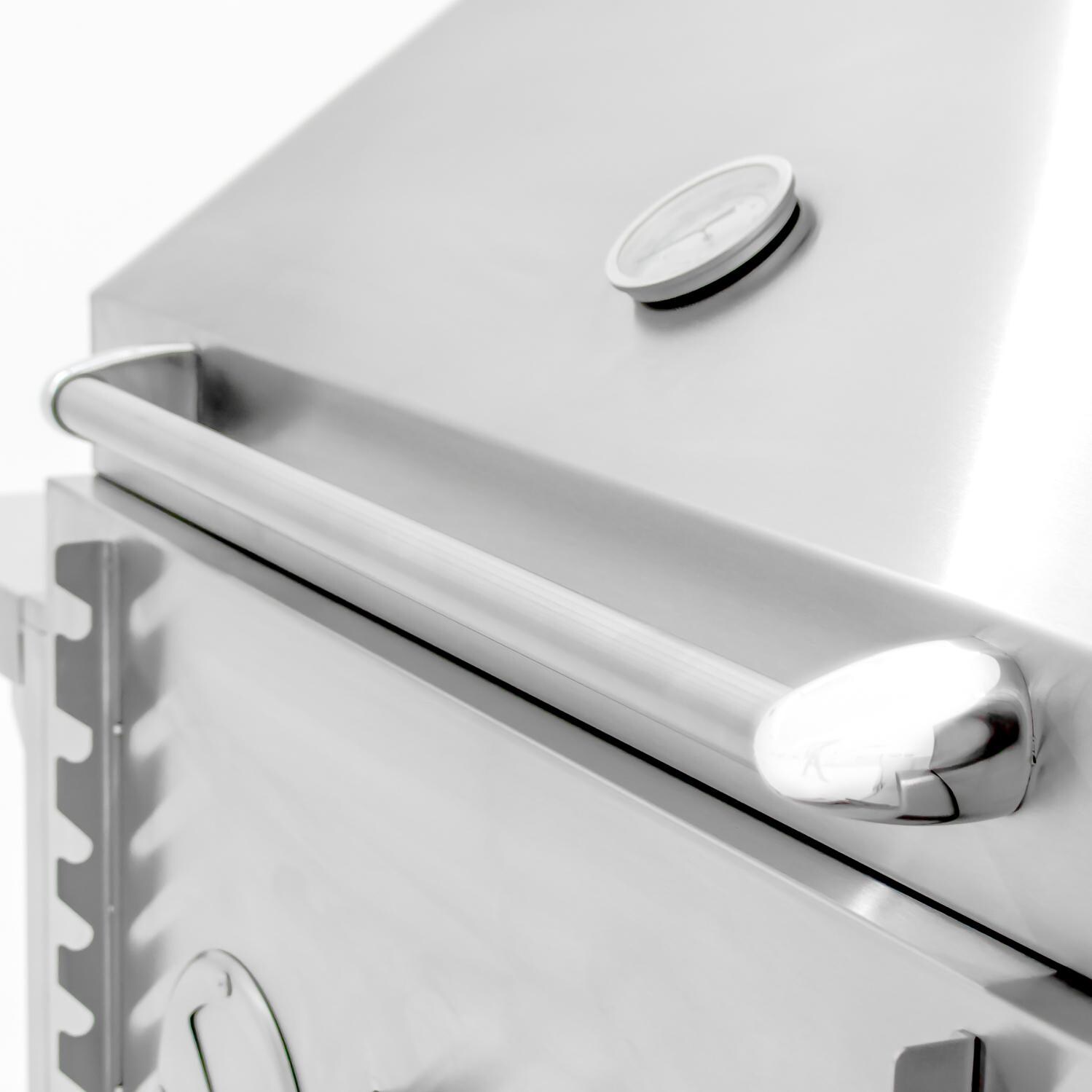 Cajun Grill Preaux 36-Inch Freestanding Charcoal Grill - Grill Hood Handle thumbnail