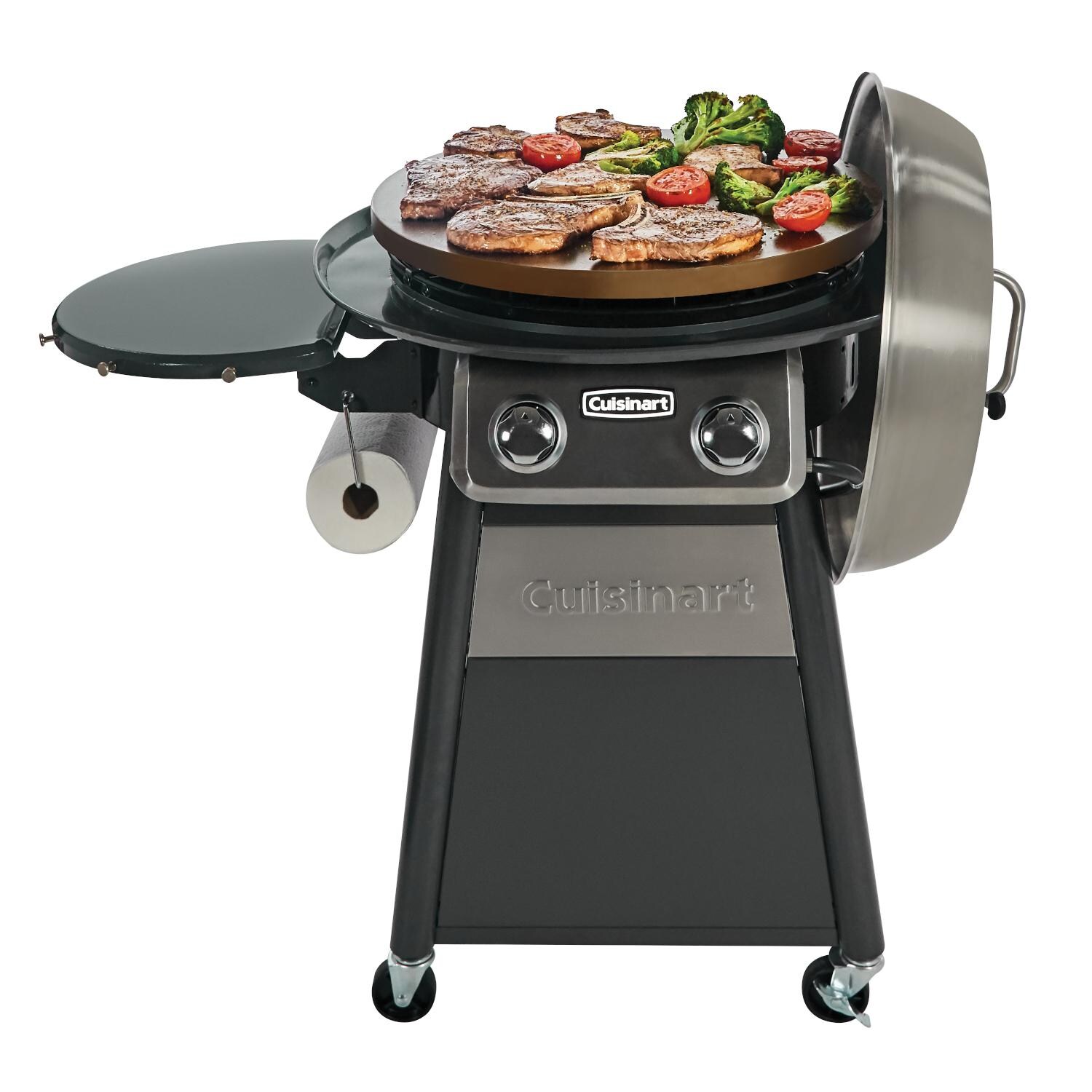 Cuisinart CGG-888 360 Degree Griddle Cooking Center - Versatility - Grilling Steaks & Vegetables  thumbnail