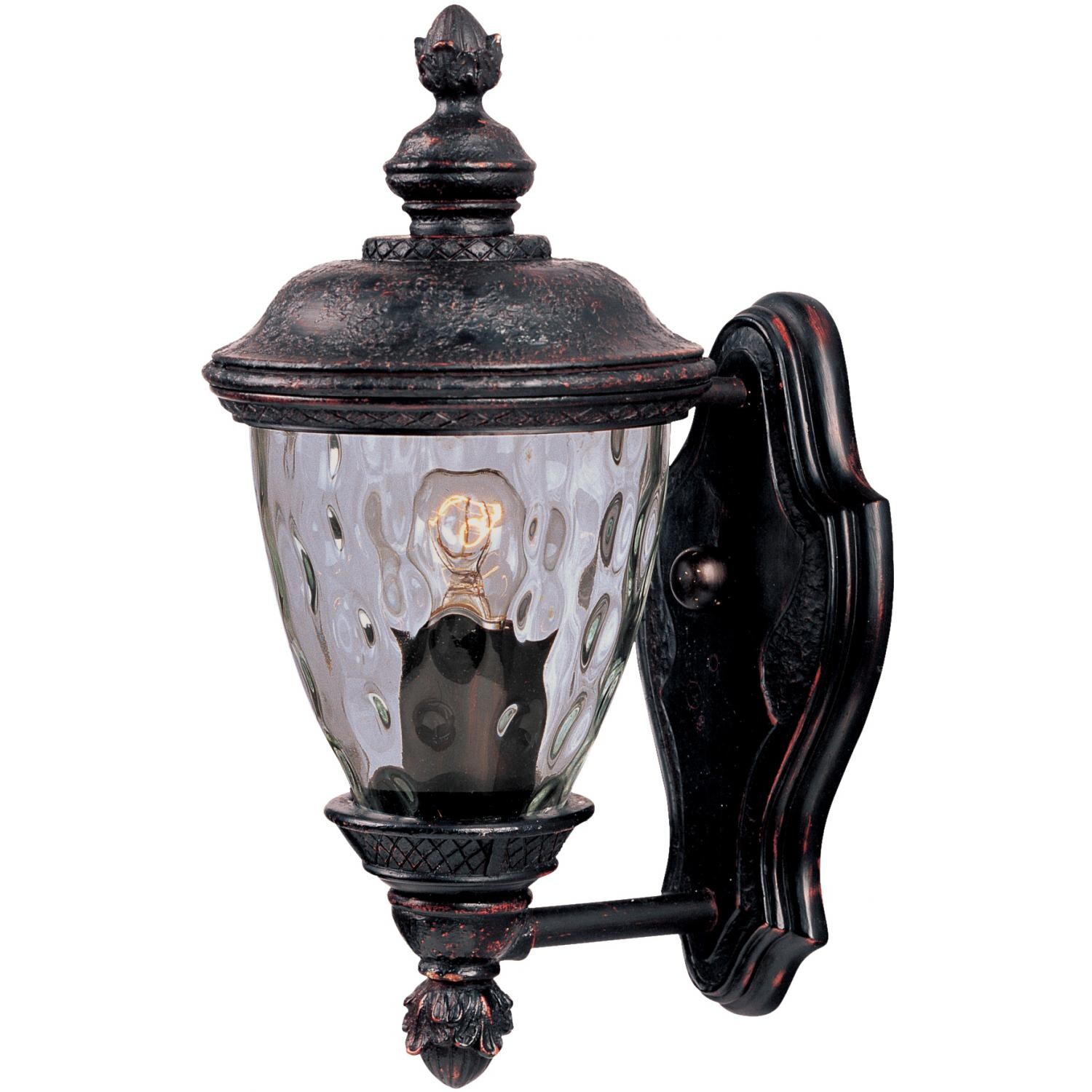 Maxim Carriage House DC 3495WGOB 60W 12-Inch One Light Outdoor Wall Light - Oriental Bronze thumbnail