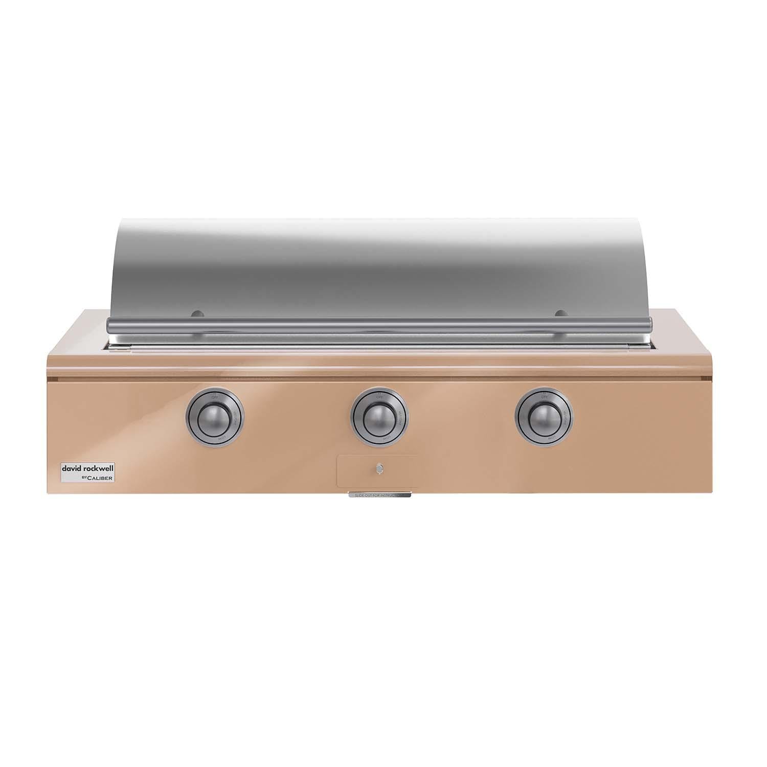 Caliber 48-in Propane Built-In Rockwell Grill - Champagne w