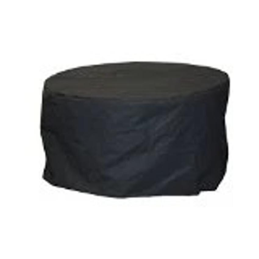 Texas Original Pits Spindletop 42-Inch Round Wood-Burning Fire Pit W/ Removable Grill Grate All-Weather Cover - AWC-FP42