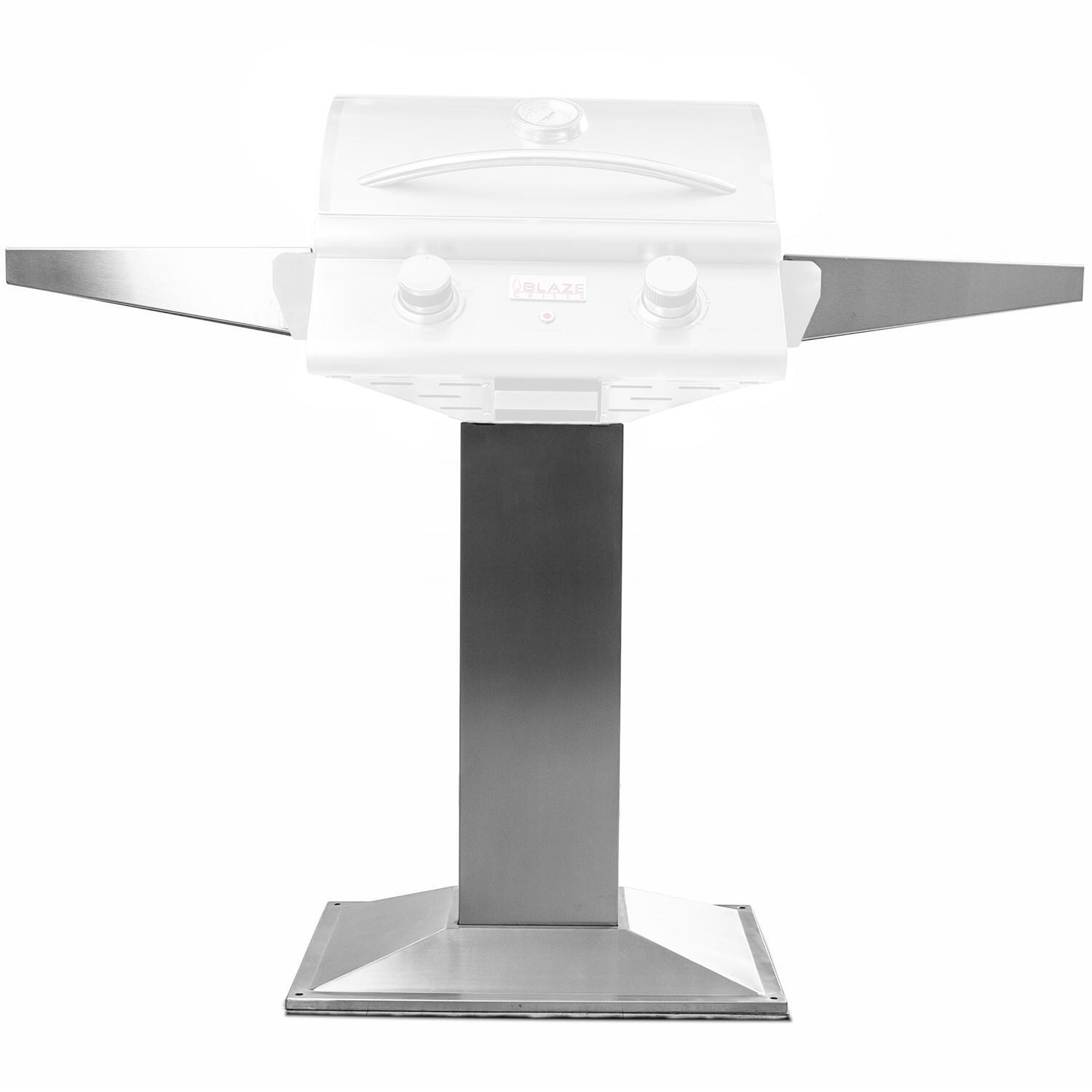Blaze Pedestal Base With Side Shelves for 21-Inch Portable Electric Grill - BLZ-ELEC21-BASE
