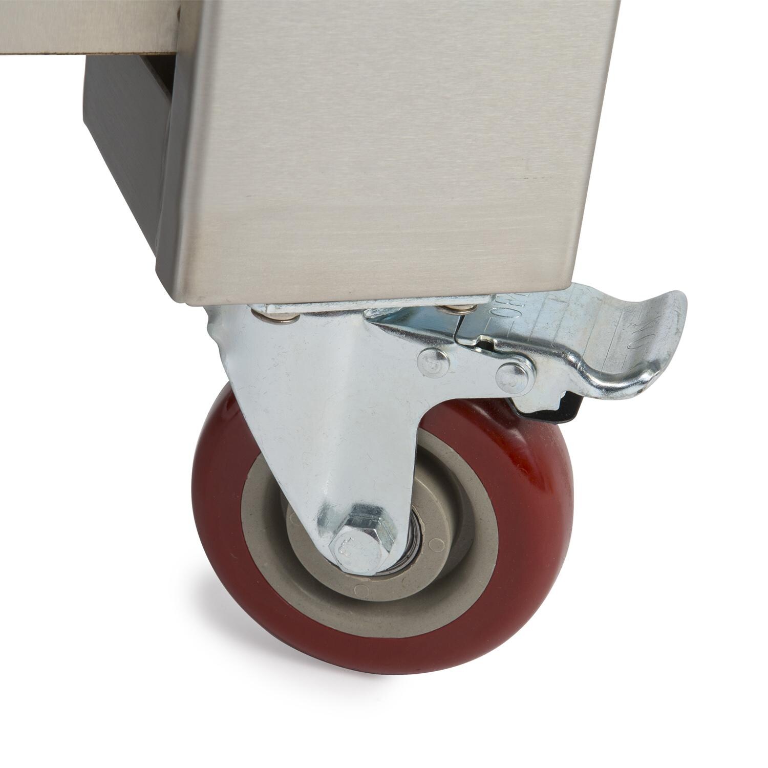 WPPO WPPO3STND Pro 3 42-Inch Outdoor Pizza Oven Cart - Heavy Duty Locking Casters thumbnail