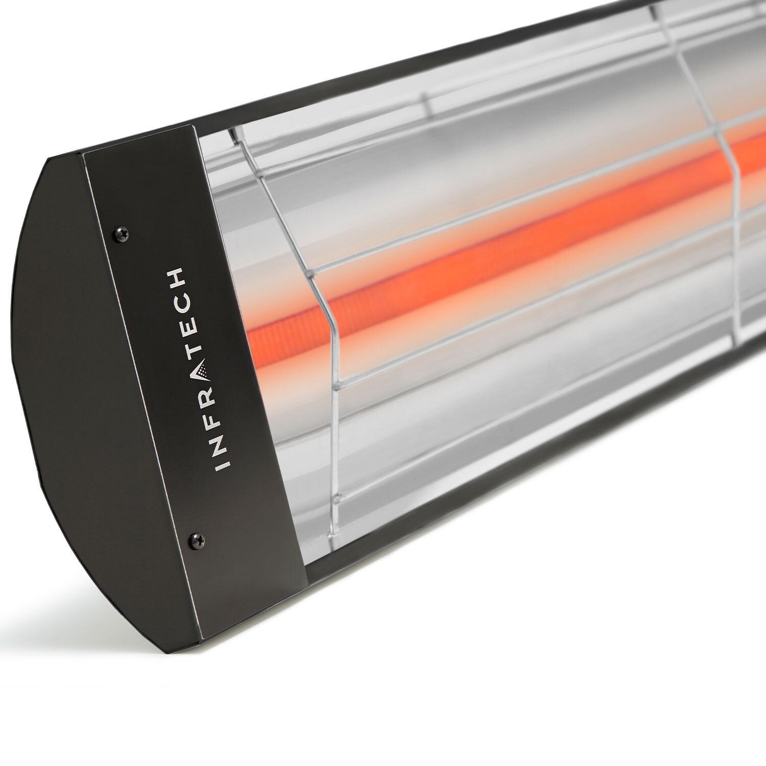 Infratech C2624BR C-Series 48 Inch 2600W Single Element Electric Patio Heater - 240V - Bronze - Display - White Background thumbnail