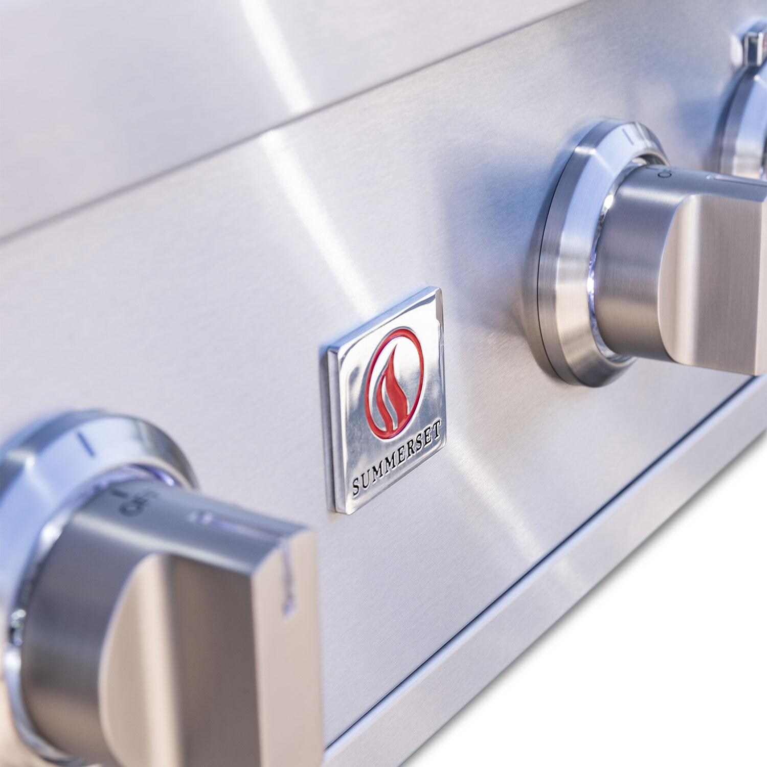 Summerset TRL Pro 32-in 3 Burner Natural Gas Grill on Deluxe Cart w/ Rear Infrared Burner & Rotisserie Kit - Badge thumbnail