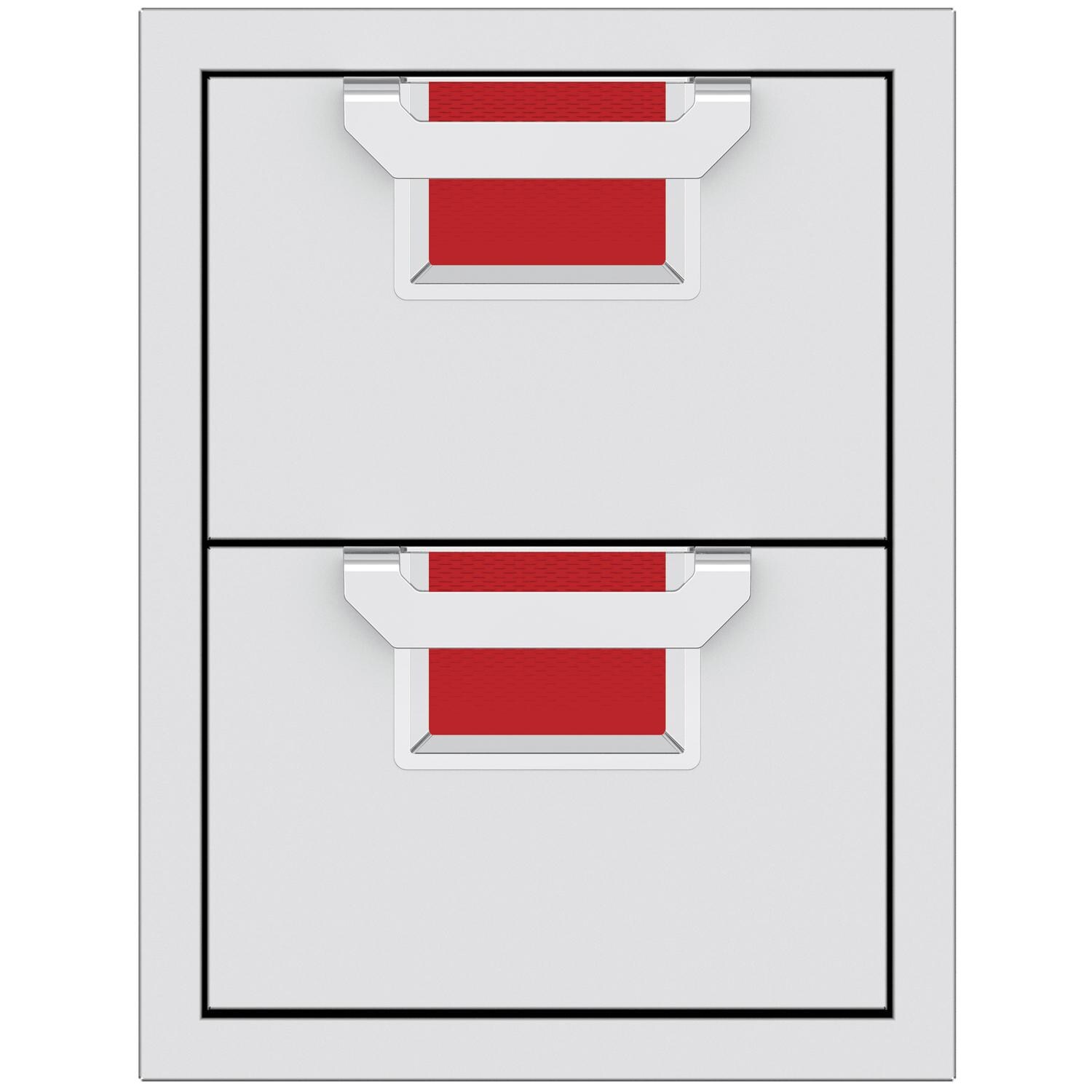 Aspire By Hestan 16-Inch Double Storage Drawers - Matador - AEDR16-RD thumbnail