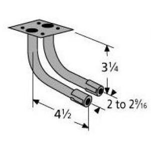 Black Anodized Steel L-Shaped Venturi 78802