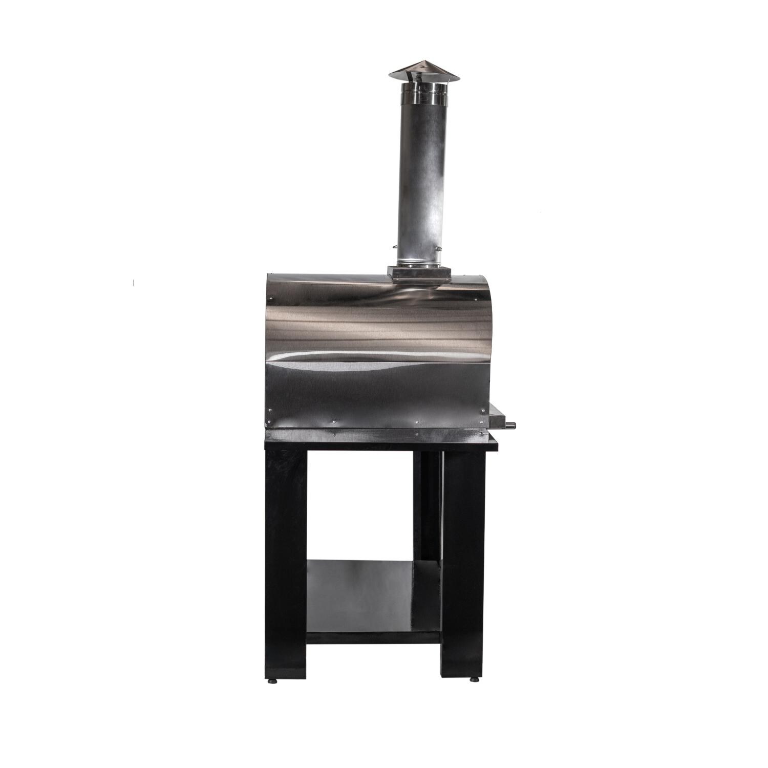 Nuke Pizzero Wood Fired Pizza Oven - OVENCT801 - Pizzero Pizza Oven Left Side View thumbnail