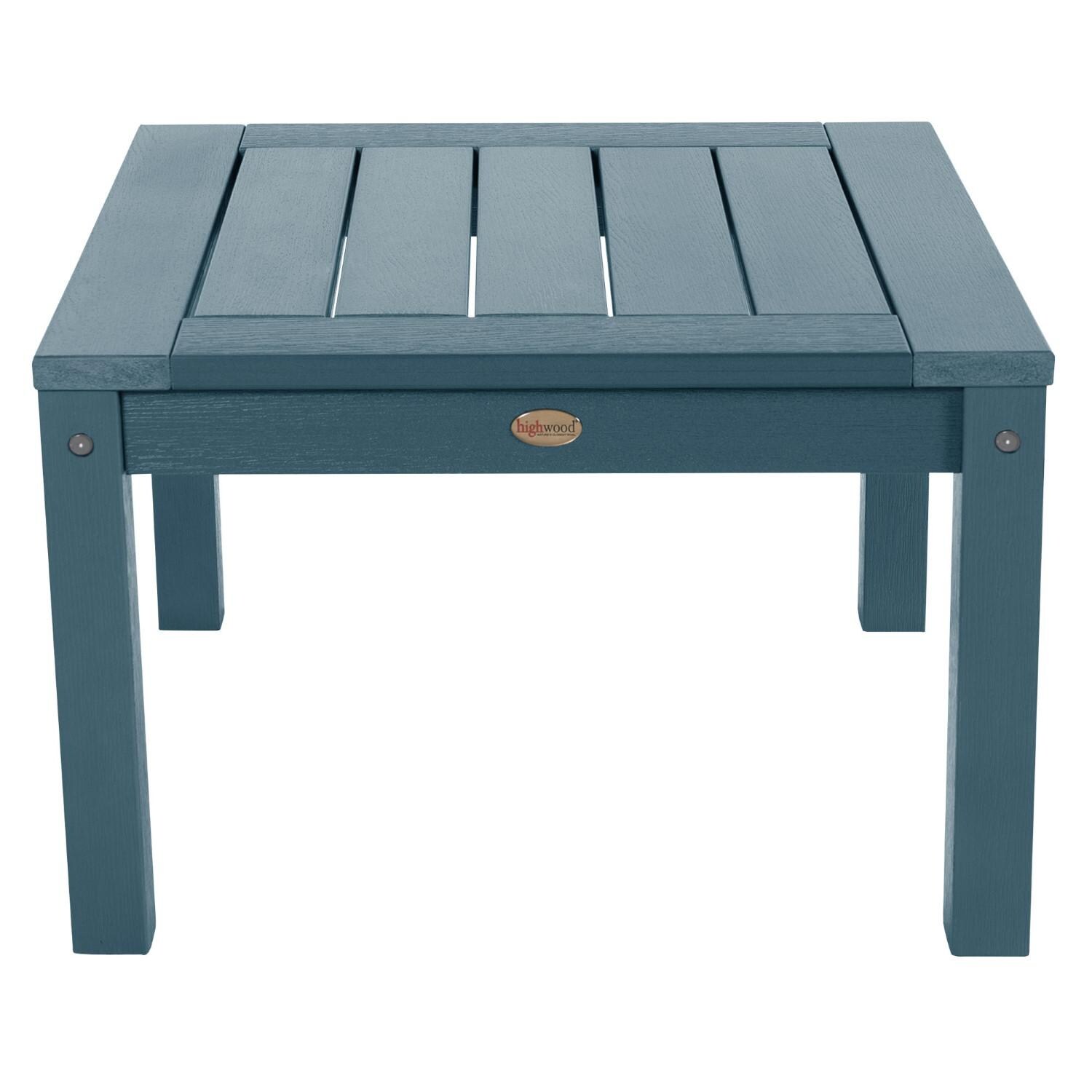 Lakeview Adirondack Side Table - Nantucket Blue - Side thumbnail