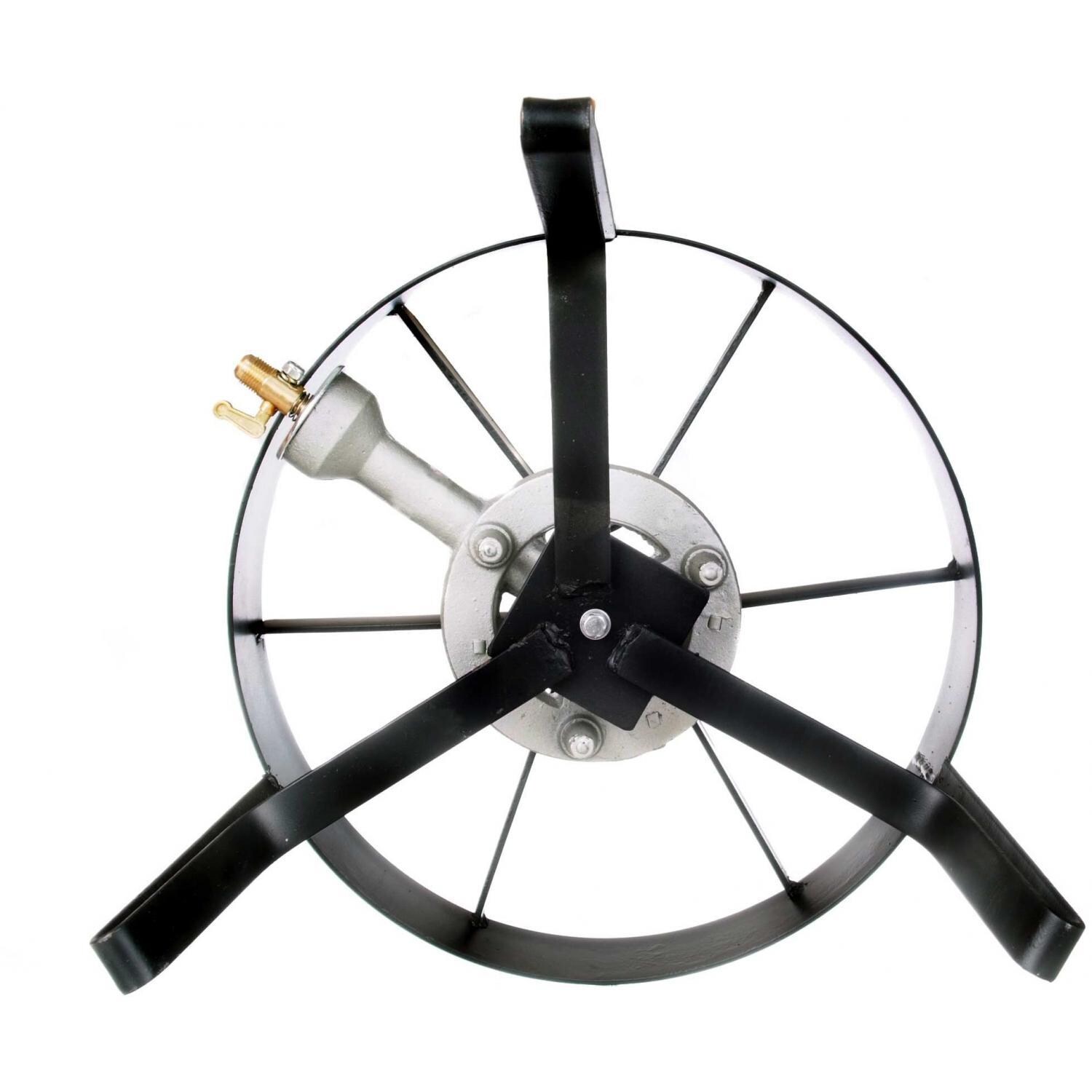 Cajun Cookware Low Pressure Propane Gas Burner On Low Stand - Overhead View thumbnail