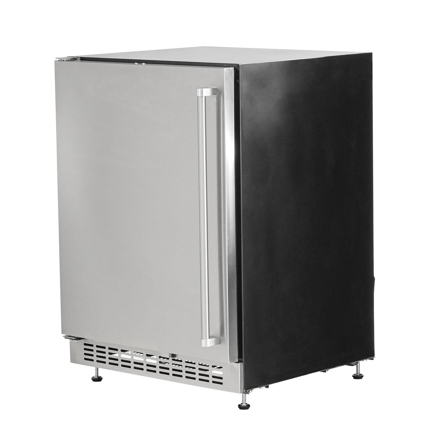 Coyote Outdoor Living C124R-S 24 Inch Built-In Refrigerator - Angle - White Background thumbnail