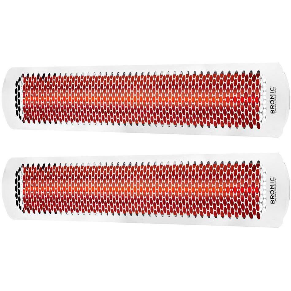 Set Of Two Bromic Heating Tungsten SmartHeat 44Inch 2000W Single