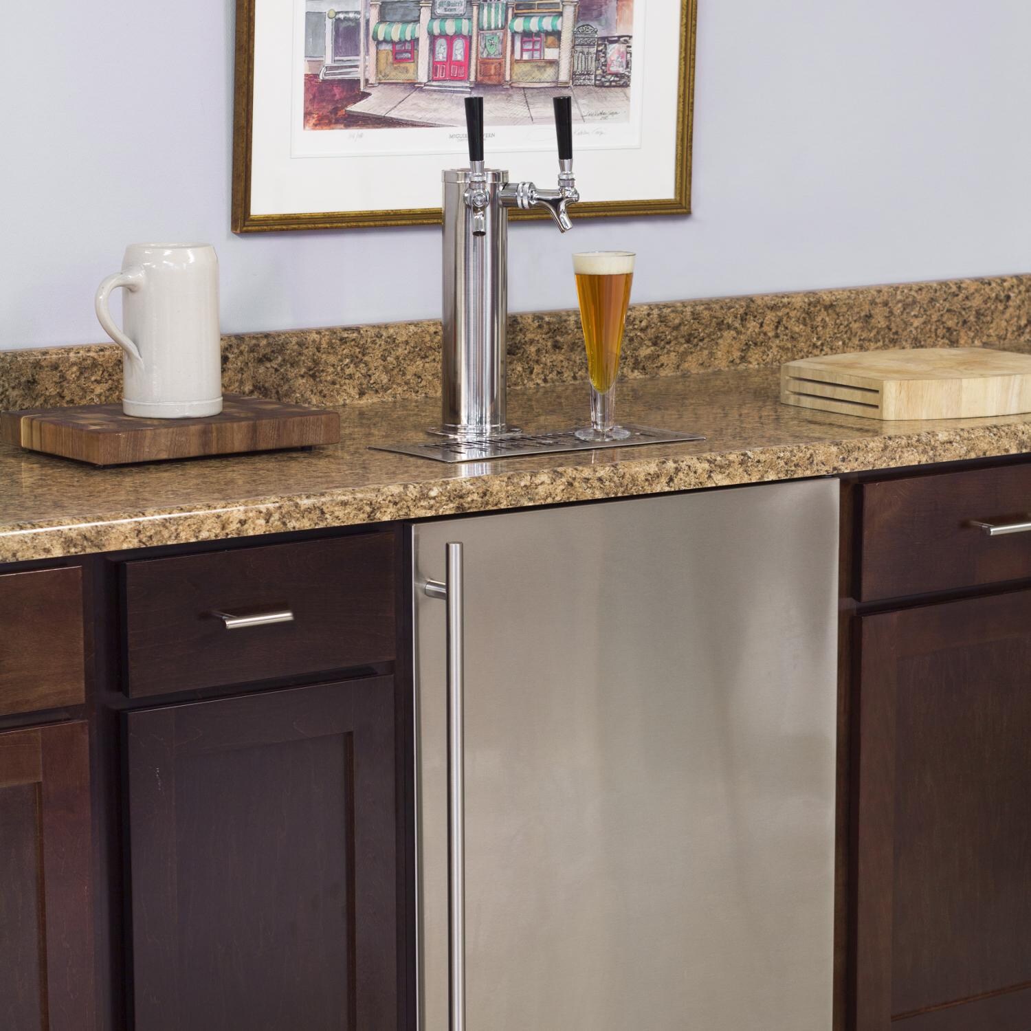 Marvel - S42418646-ACCY - Double Beer Tap Kit - Shown With Dispenser thumbnail