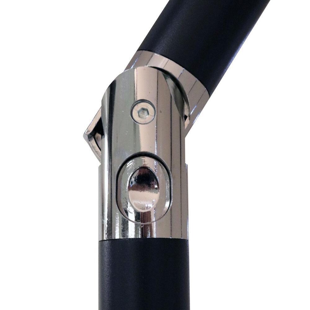 Ultimate Patio 7.5 Ft. Octagonal Aluminum Patio Umbrella W/ Crank & Tilt - Red - Push-button Tilt thumbnail