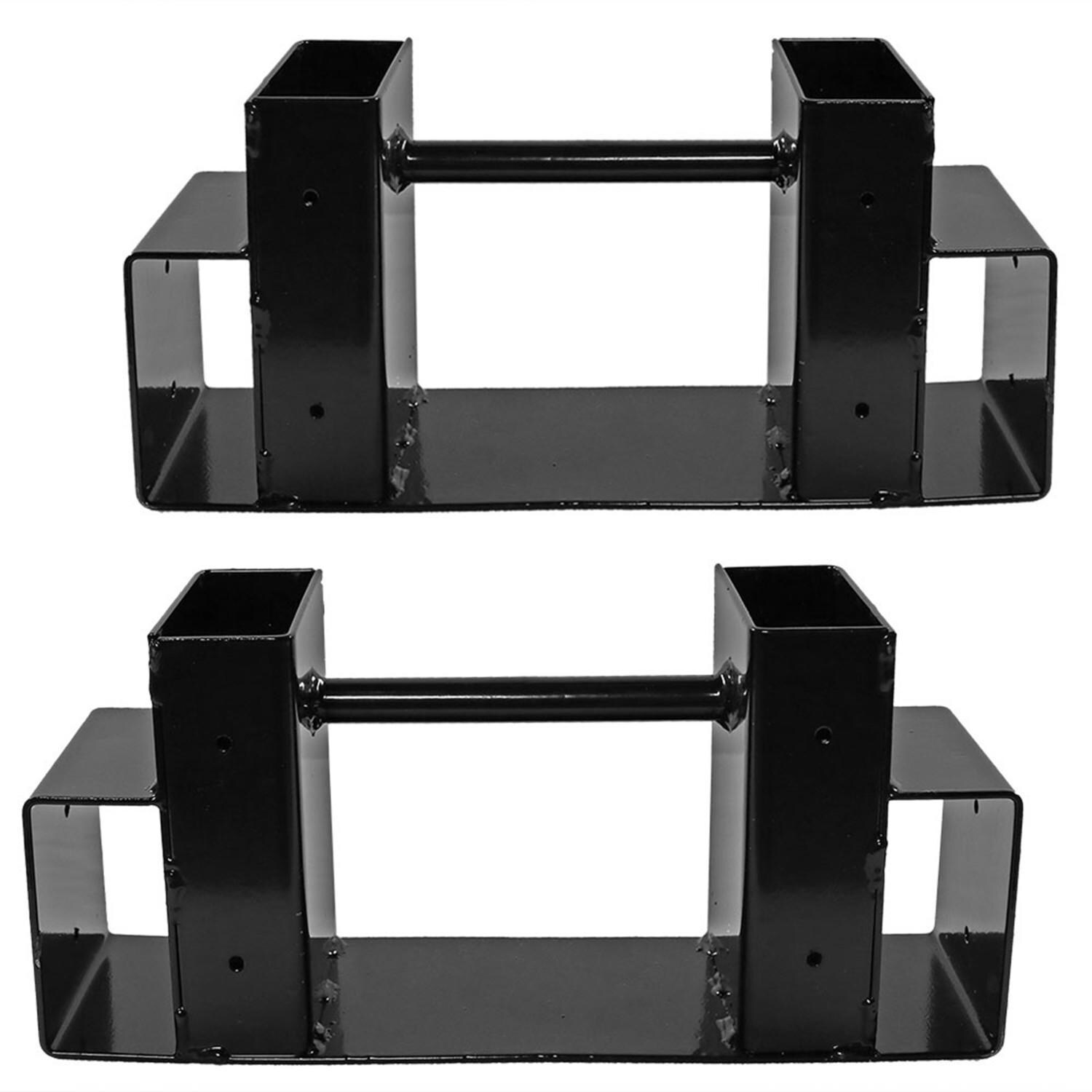 Ultimate Patio SC-QX-SLRB Adjustable Steel Log Rack Brackets thumbnail
