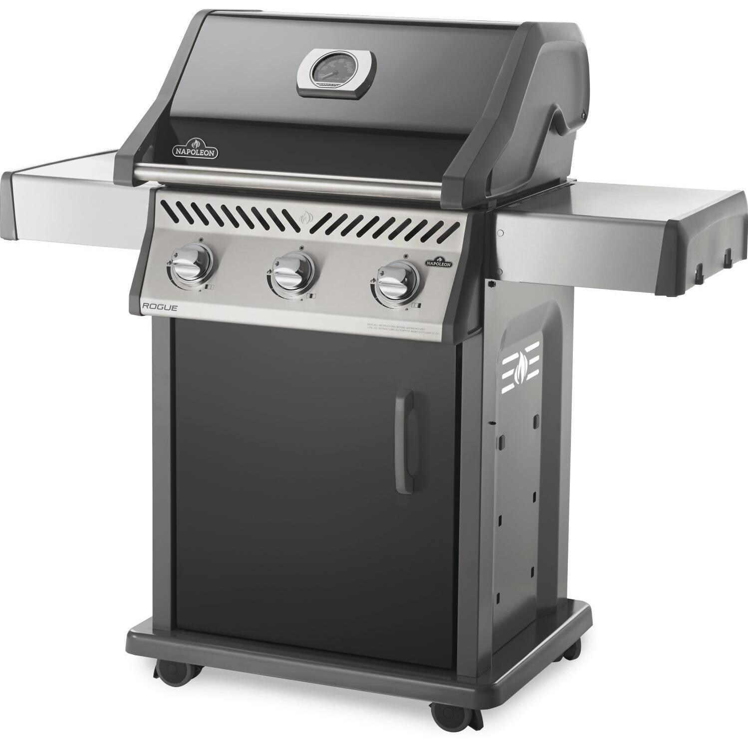 Napoleon Rogue 425 Propane Gas Grill Black R425PK BBQGuys