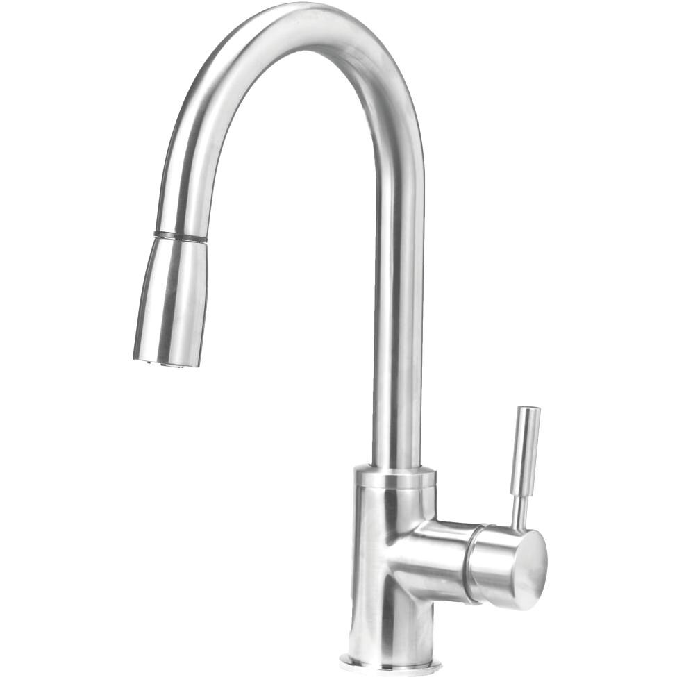 Blanco Sonoma Single Handle Pull Down Kitchen Faucet - Stainless Steel - 441647
