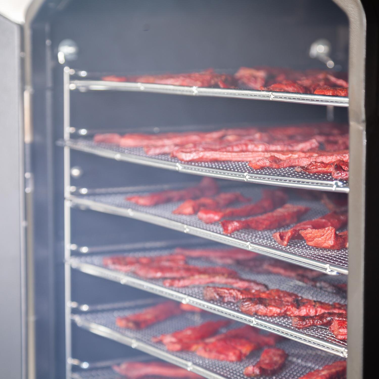 Camp Chef XXL WiFi Vertical Pellet Smoker - Jerky Racks Angle thumbnail