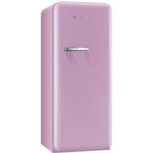 Smeg 9.22 Cu. Ft. Right Hinge Retro Style Refrigerator / Freezer - Pink FAB28UPKR1 image
