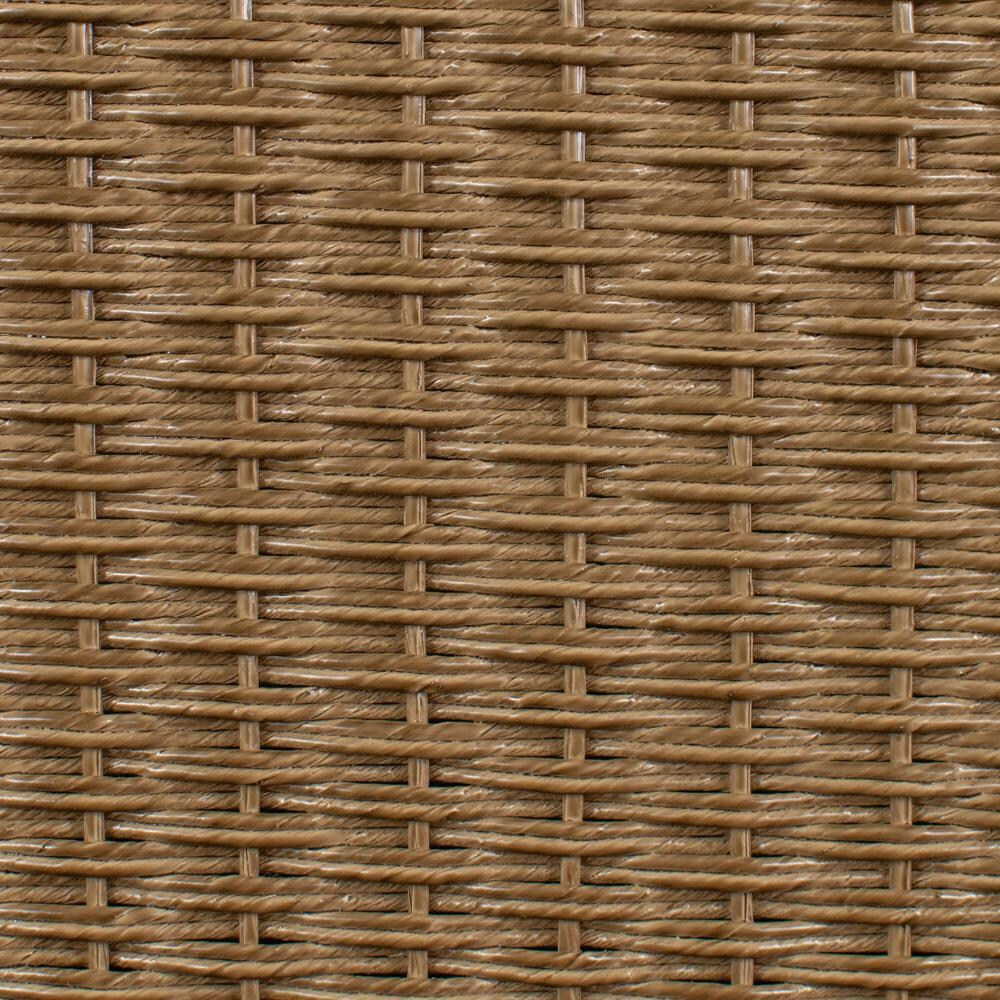 Lloyd Flanders Essence Lounge Chair W/Demo Skyway Fabric - Hickory Finish - Frame Detail thumbnail