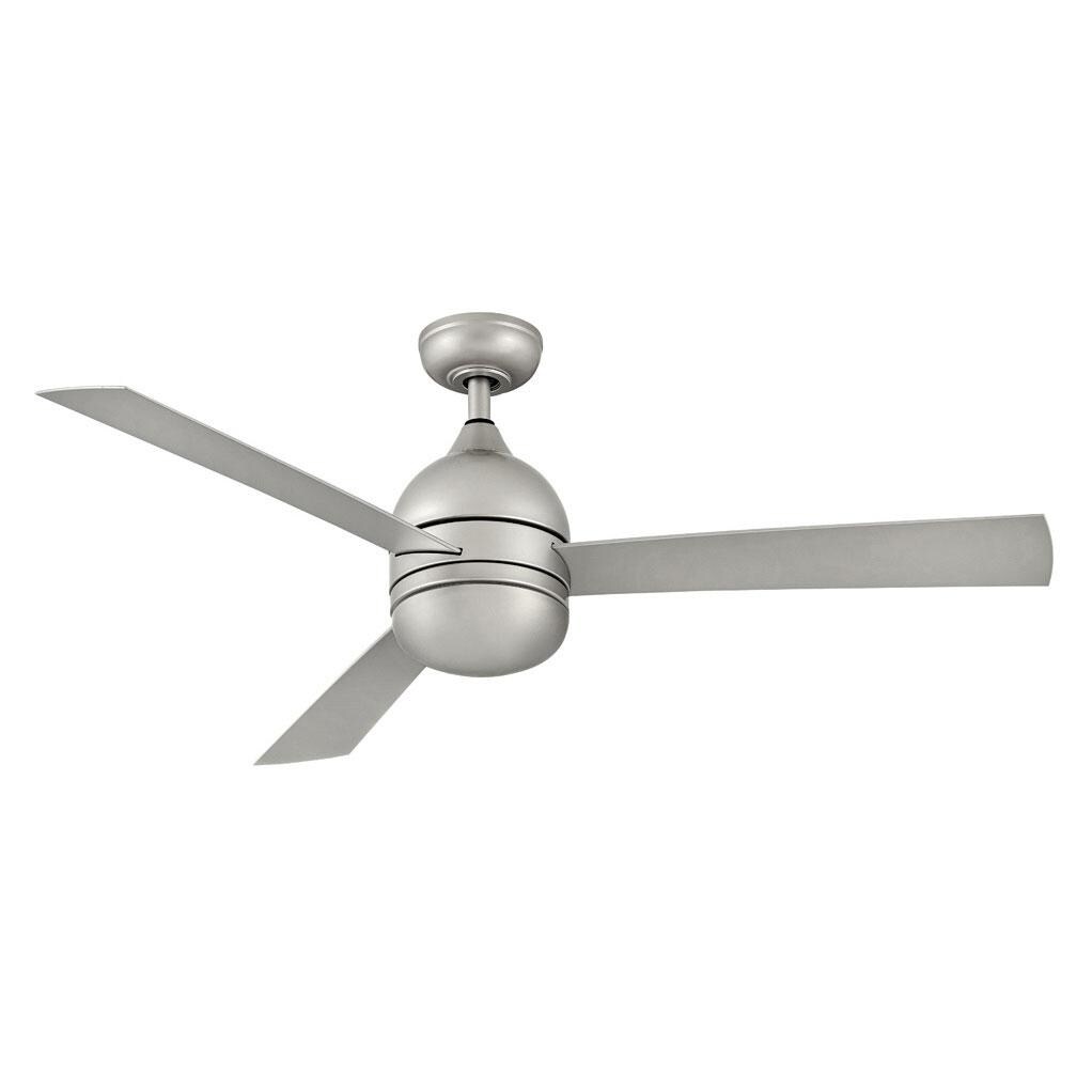 Hinkley Lighting 902352FBN-LWA Verge 52 Inch Ceiling Fan - Brushed Nickel - Shown Without Light Kit Installed thumbnail