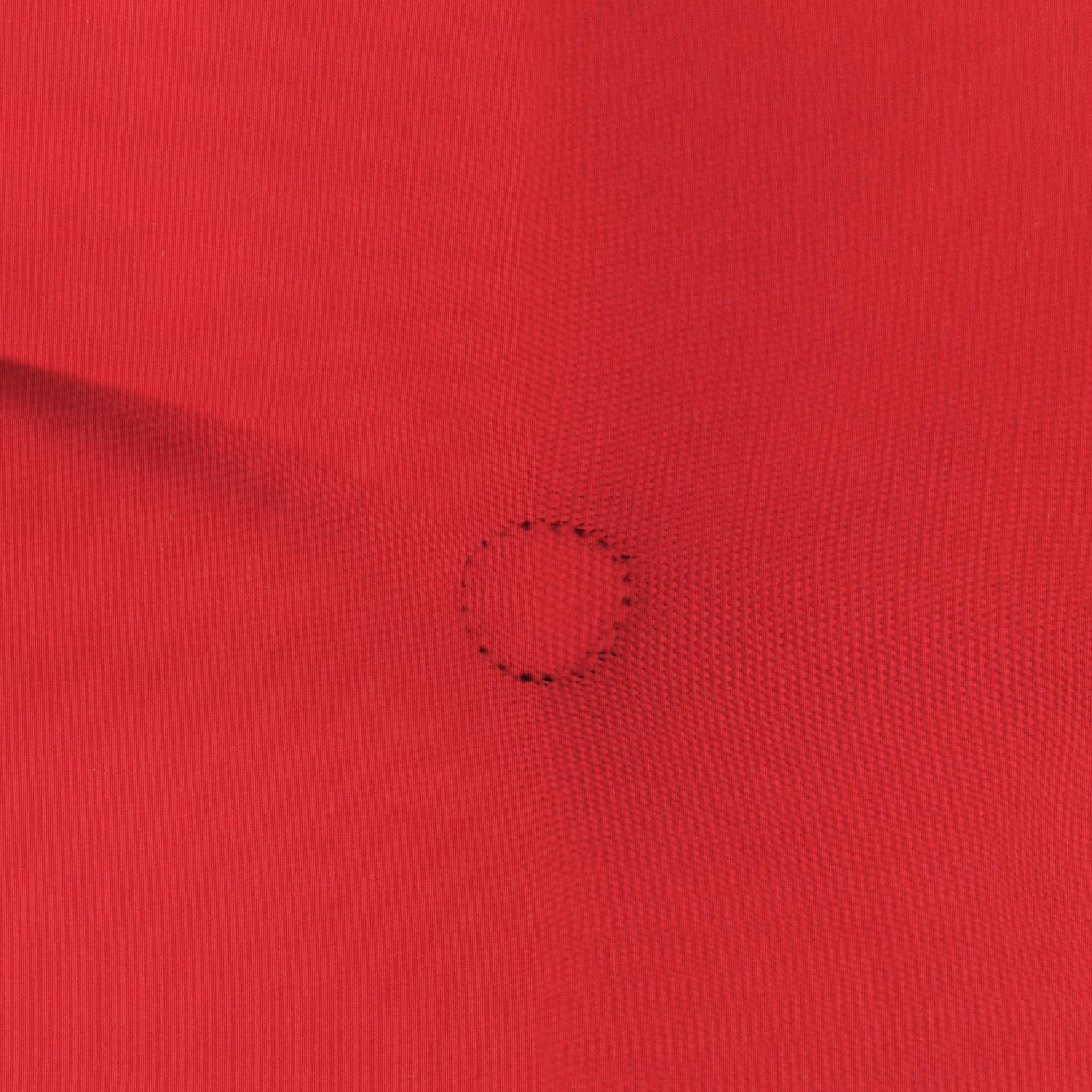 Sunbrella Canvas Jockey Red Small Outdoor Replacement Seat Cushion By UltimatePatio.com - Tufting Detail thumbnail