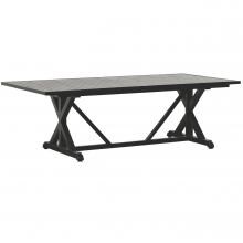 Monterey 96 X 42 Inch Rectangular Aluminum Patio Dining Table By Sunset West image