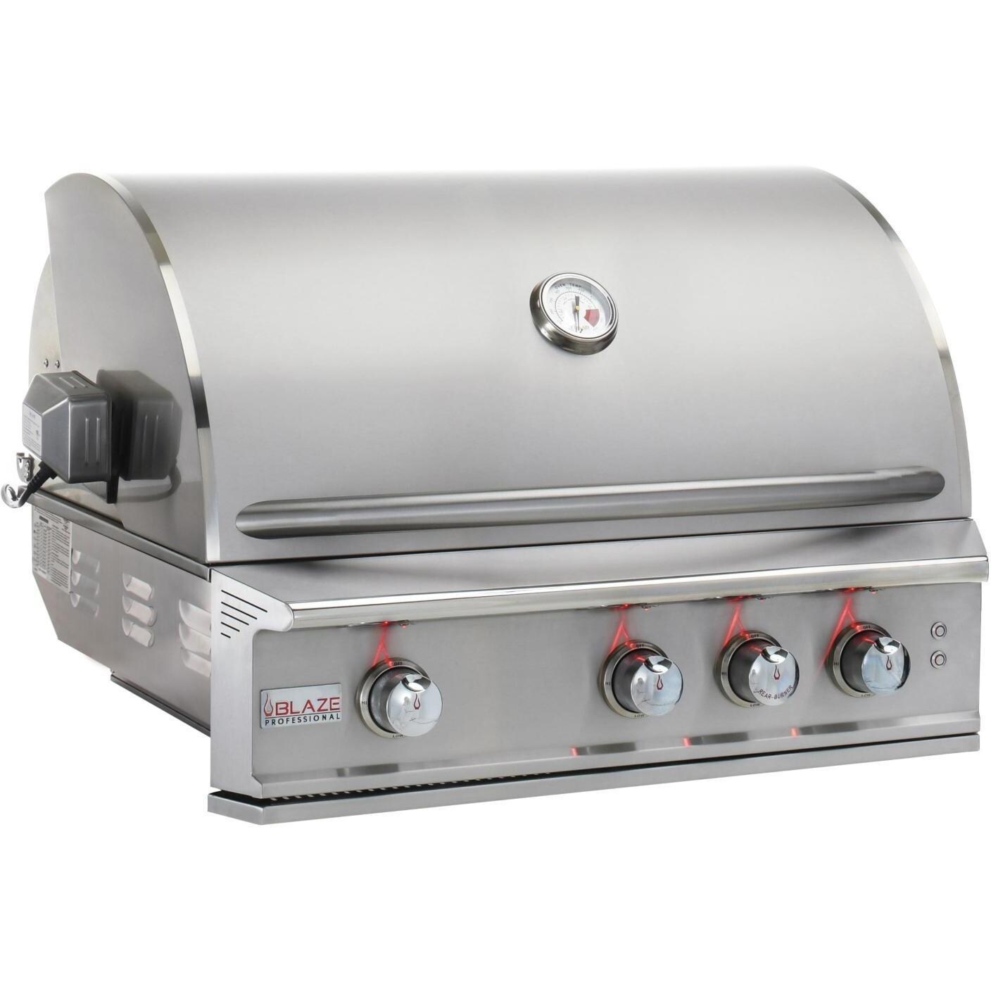 Blaze BLZ-3PRO-LP Professional LUX 34-Inch 3-Burner Built-In Propane Grill With Rear Infrared Burner thumbnail