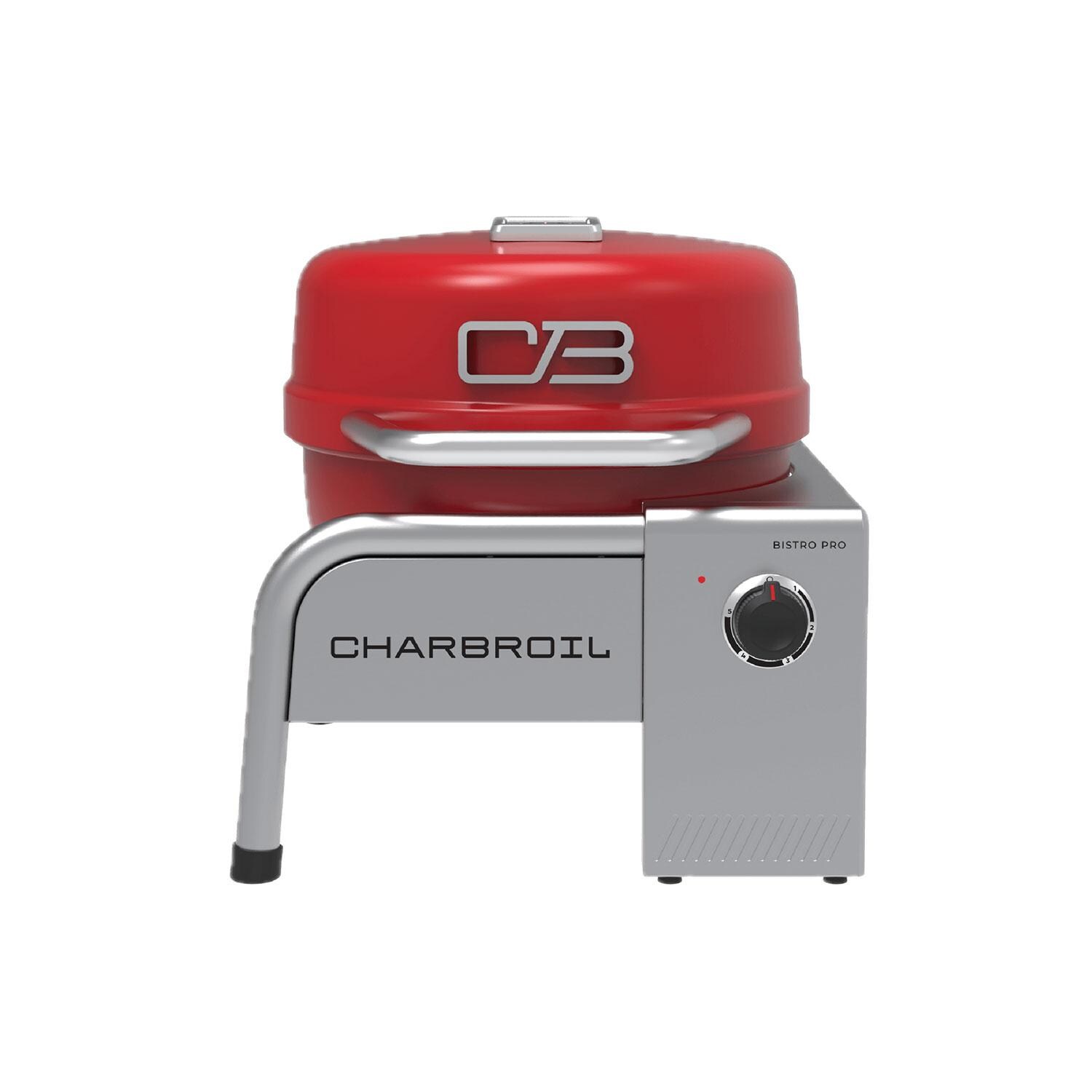 Charbroil 25302150 Bistro Pro 180 Electric Grill - Tabletop Red - Display - White Background thumbnail