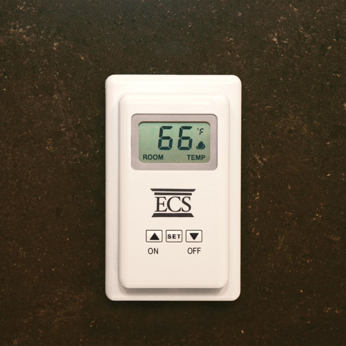 White Mountain Hearth by Empire Comfort Systems Wall Thermostat W/ Wireless Remote Digital Control thumbnail