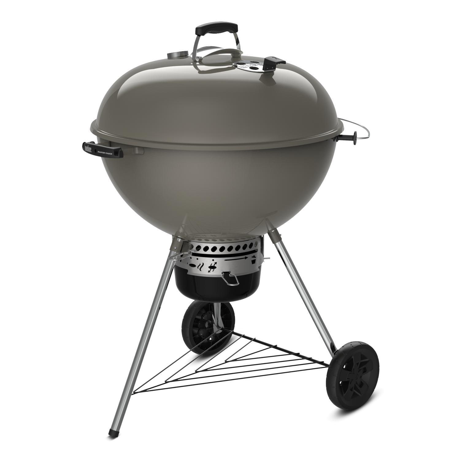 Weber Master Touch 26-Inch Charcoal Grill w/ Gourmet BBQ System Cooking Grate - Smoke - 1500065