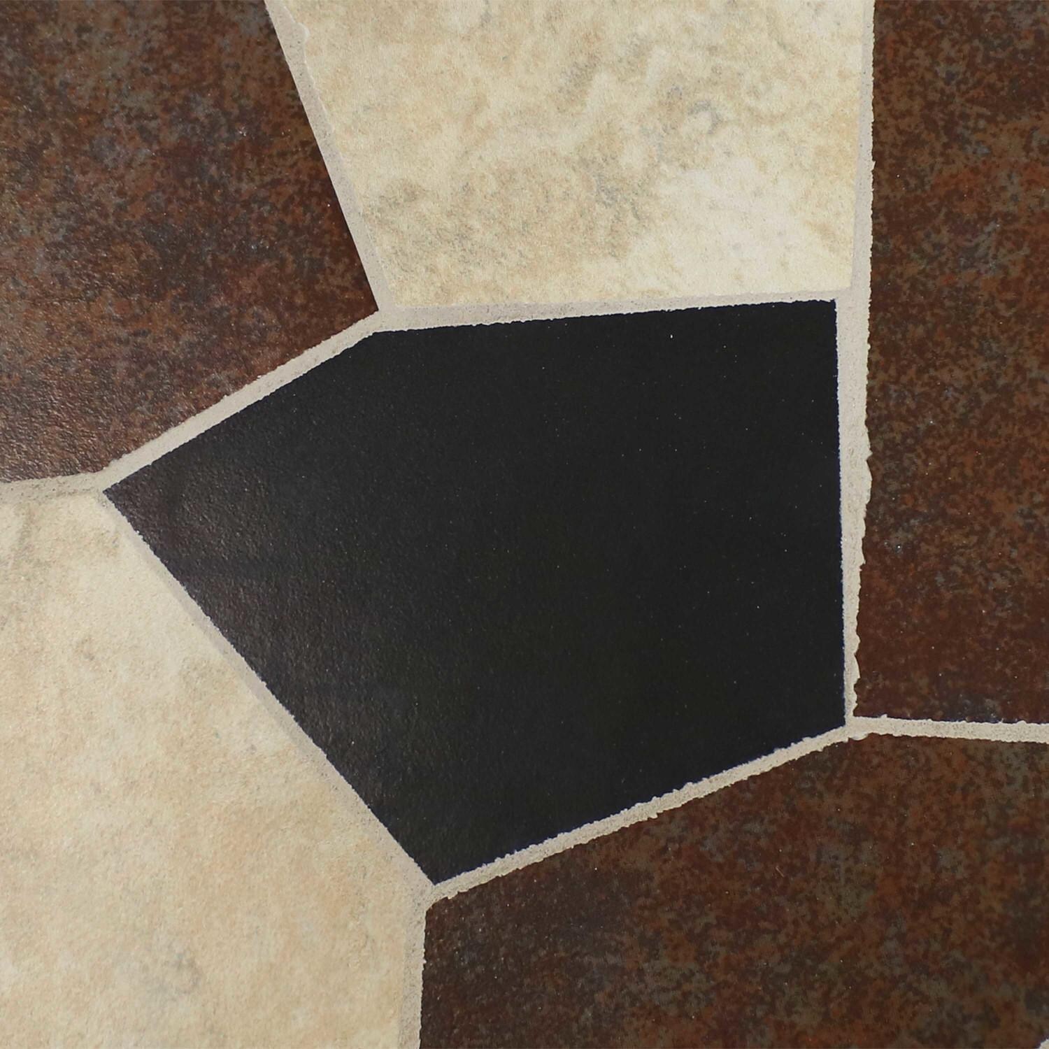 Ultimate Patio 12 3/4-Inch Ceramic Mosaic Tile Side Table W Plant Stand & Steel Frame - Table Top thumbnail