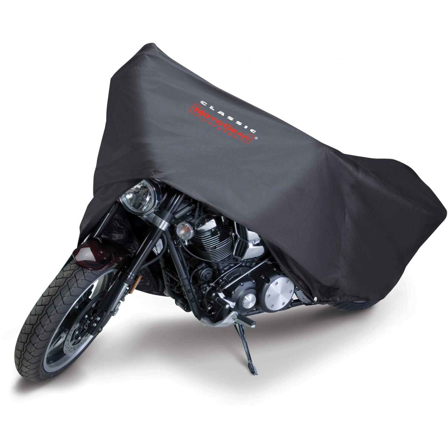 Classic Accessories MotoGear Motorcycle Dust Cover Cruiser (Black)